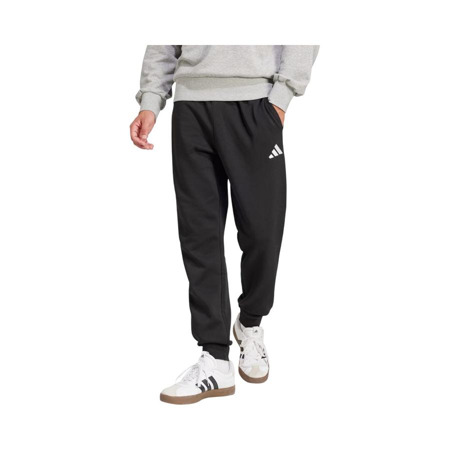Pantalón Hombre Adidas Essentials Feelcozy Felpa Negro