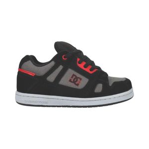 Zapatillas Infantil DC Stag Negro/Rojo