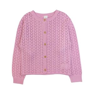 Chaleco Manga Larga Niña Ficcus Essence Malva