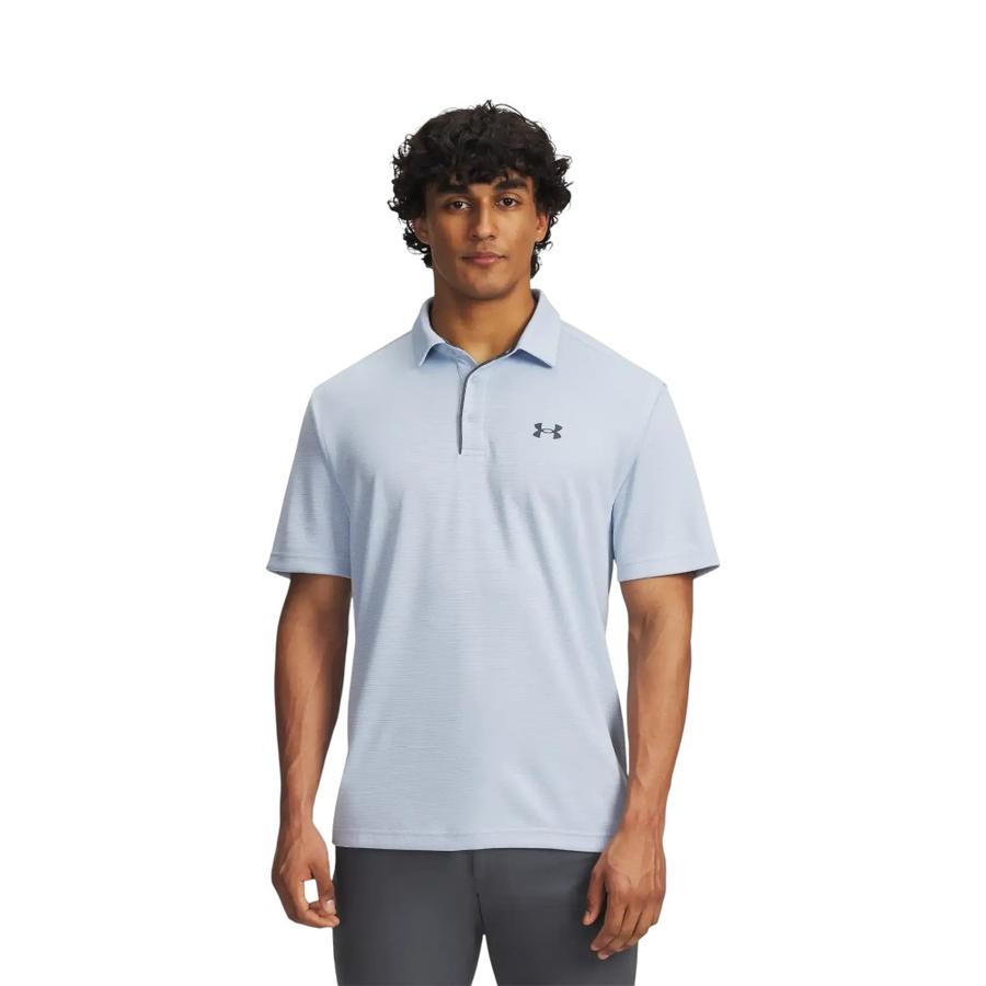 Polera Polo Hombre Under Armour Golf Tech Azul