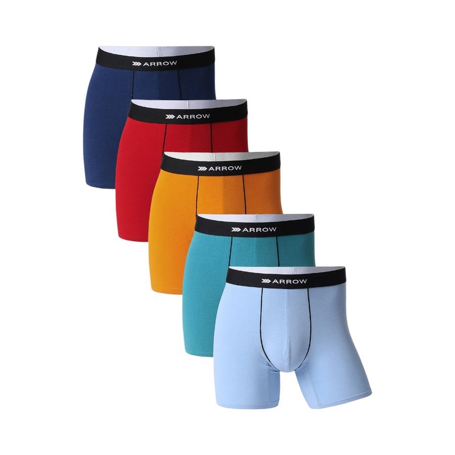 Boxer 5 Unidades Liso Hombre Arrow BOD5019SU Multicolor