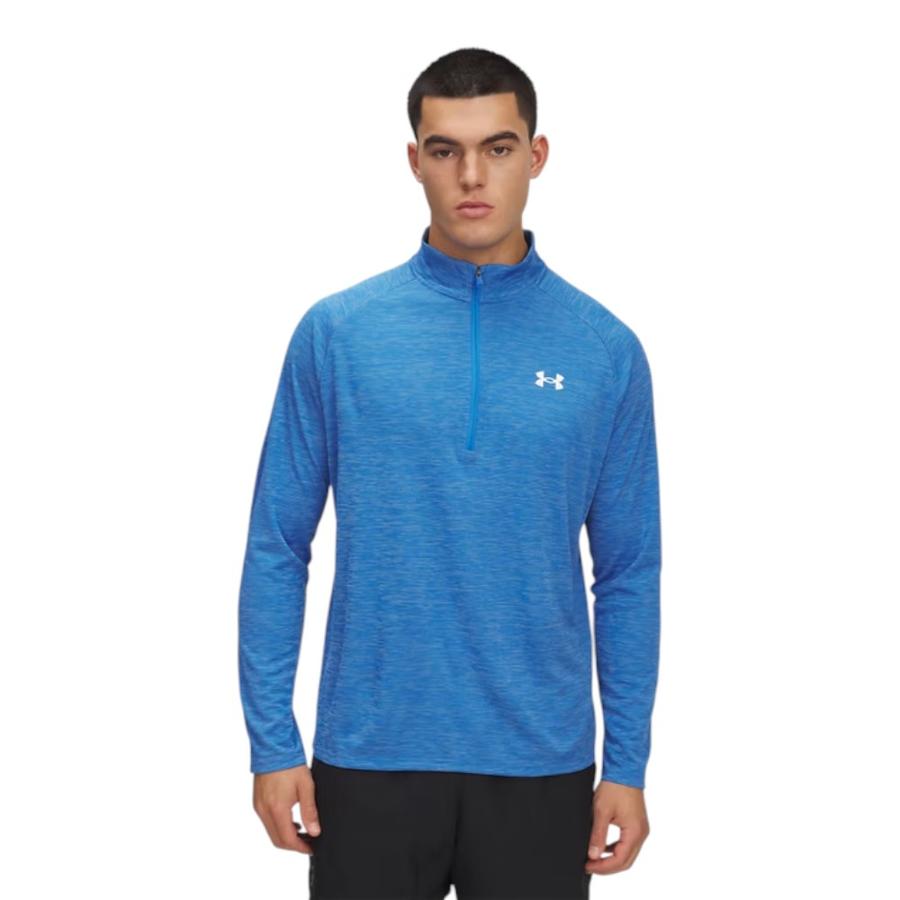 Polerón Entrenamiento Hombre Under Armour Tech™Textured Azul