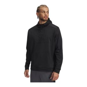 Polerón Capucha Hombre Under Armour  Flc Grphc Negro