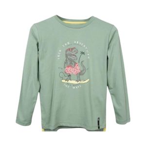 Polera Manga Larga Niño Tweenway PVC608-25 Verde