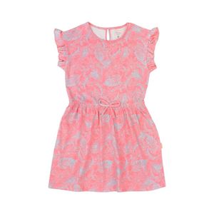 Vestido Niña Ficcus Day To Day Coral