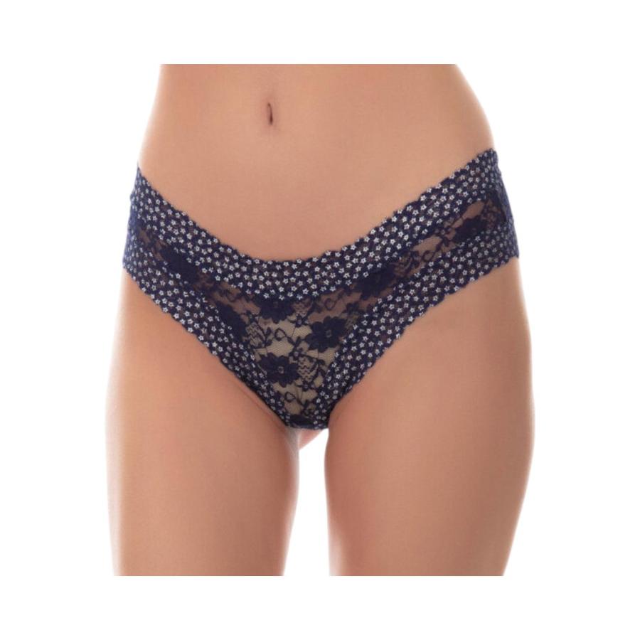 Pantaleta Encaje Mujer Lady Genny C-987 Azul