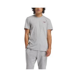 Polera Manga Corta Hombre Reebok Clasics Identity Gris