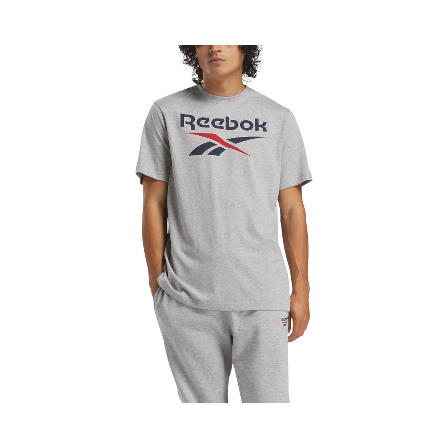 Polera Manga Corta Hombre Reebok 100217137 Gris