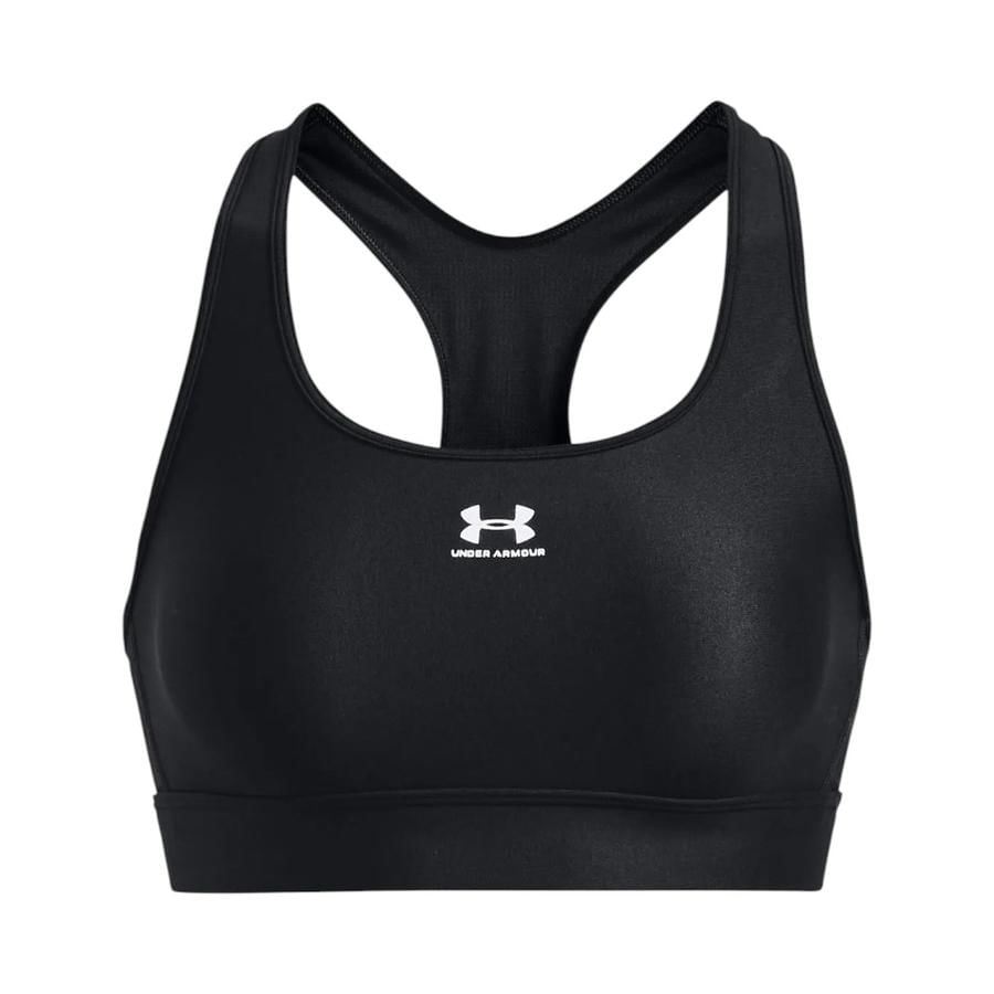 Sostén Deportivo HeatGear Mid Mujer Under Armour Negro