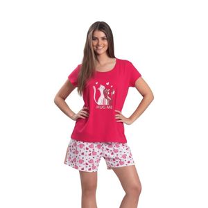 Pijama Gato Mujer Mon Amour 571 Fucsia