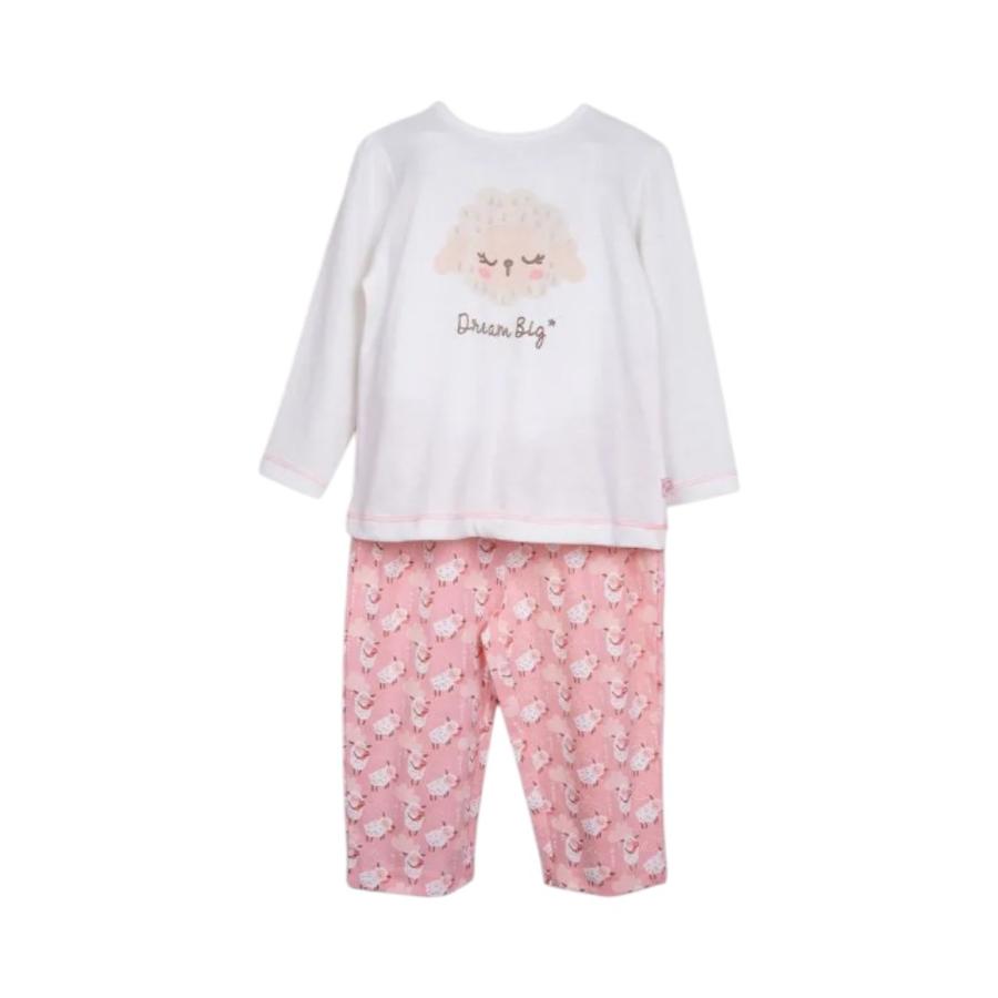 Pijama Largo Niña Pillin PVC404-25 Damasco