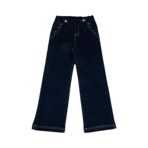 Jeans Corte Ancho Niña Piurina PVB714-25 Azul Marino
