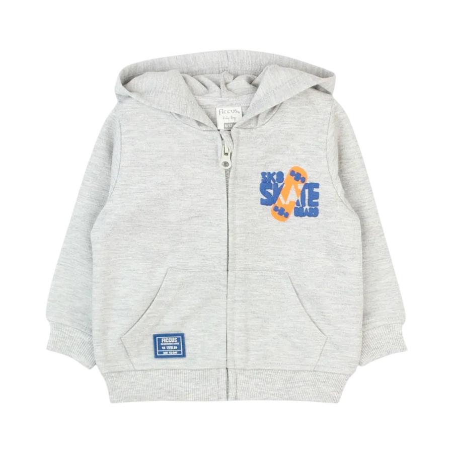 Polerón Niño Ficcus Day To Day 2610695 Gris