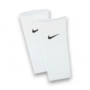 Par Sujeta Canilleras Nike Guard Lock Sleeves Blanco