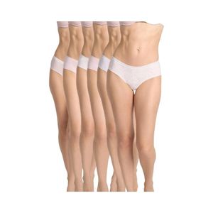 Pack 6 Pantaletas Mujer Intime Caja Regalable Rosado