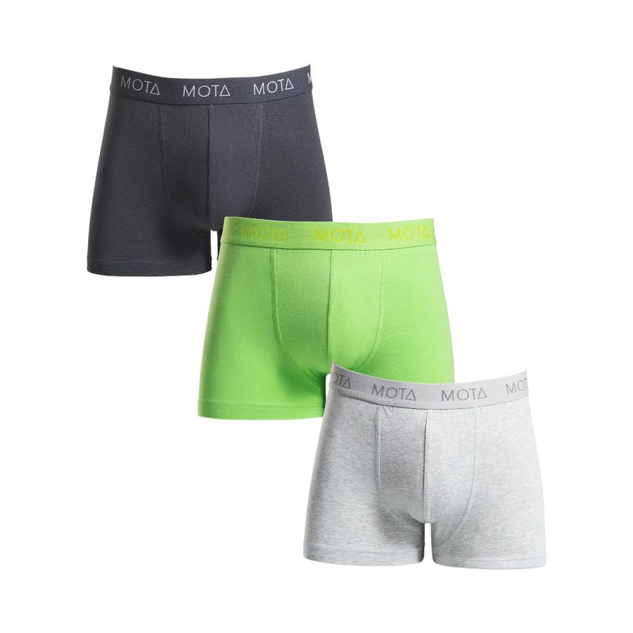 Bóxer Corto Pack 3 Algodón Hombre Mota MT4045-S-S1