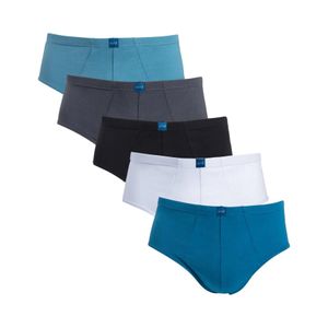 Slip Pack 5 Algodón Hombre Mota MT4027