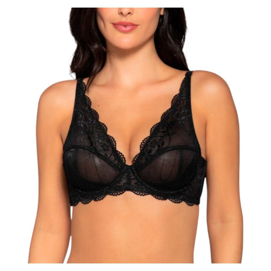 Sostén Encaje Mujer Lady Genny S383B Negro
