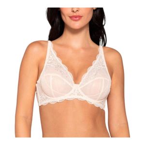 Sostén Encaje Mujer Lady Genny S383B Beige