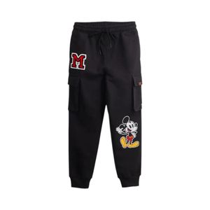 Pantalón Cargo de Buzo Niño TBC 304014428 Mickey Negro