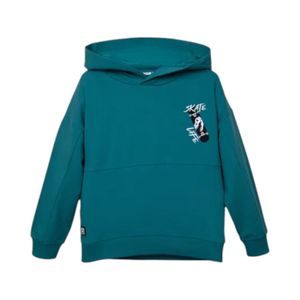 Polerón Hoodie Niño Apache PVC519-25 Verde