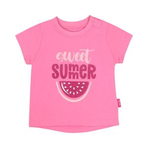 Polera Manga Corta Niña Ficcus Day to Day 2610705 Rosado