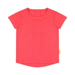 Polera Manga Corta Niña Ficcus Day to Day 2610708 Coral