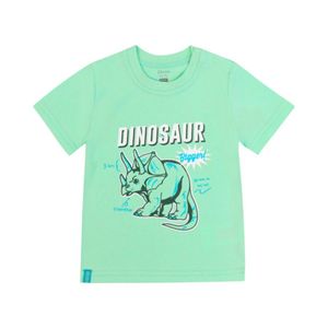 Polera Manga Corta Niño Ficcus Day to Day 2610691 Verde