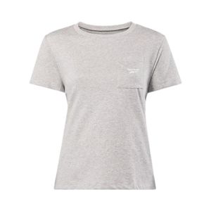 Polera Training Mujer Reebok Identity Small Logo Tee Gris