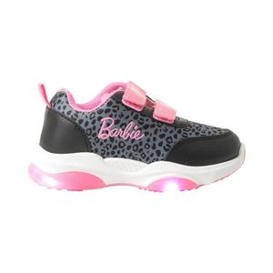 Zapatilla Barbie Animal Print con Luces Niña 338013144 Negro