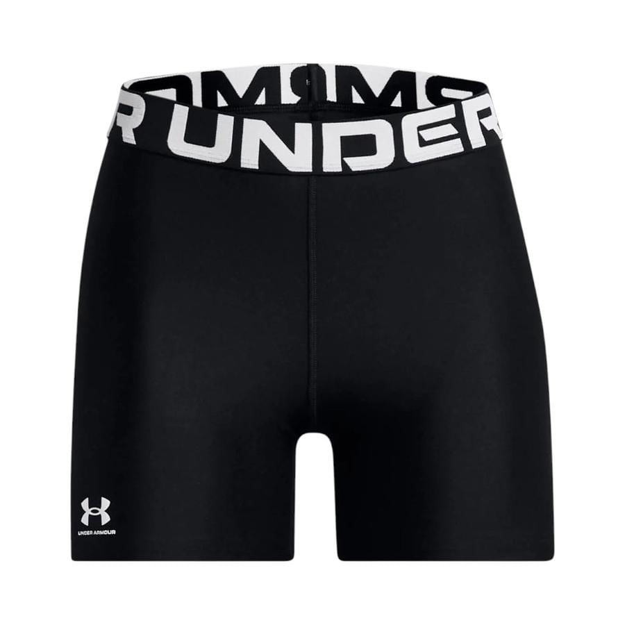 Short Deportivo Mujer Under Armour Middy Heatgear Negro