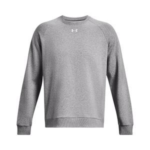 Polerón Crew Hombre Under Armour Rival Fleece Gris