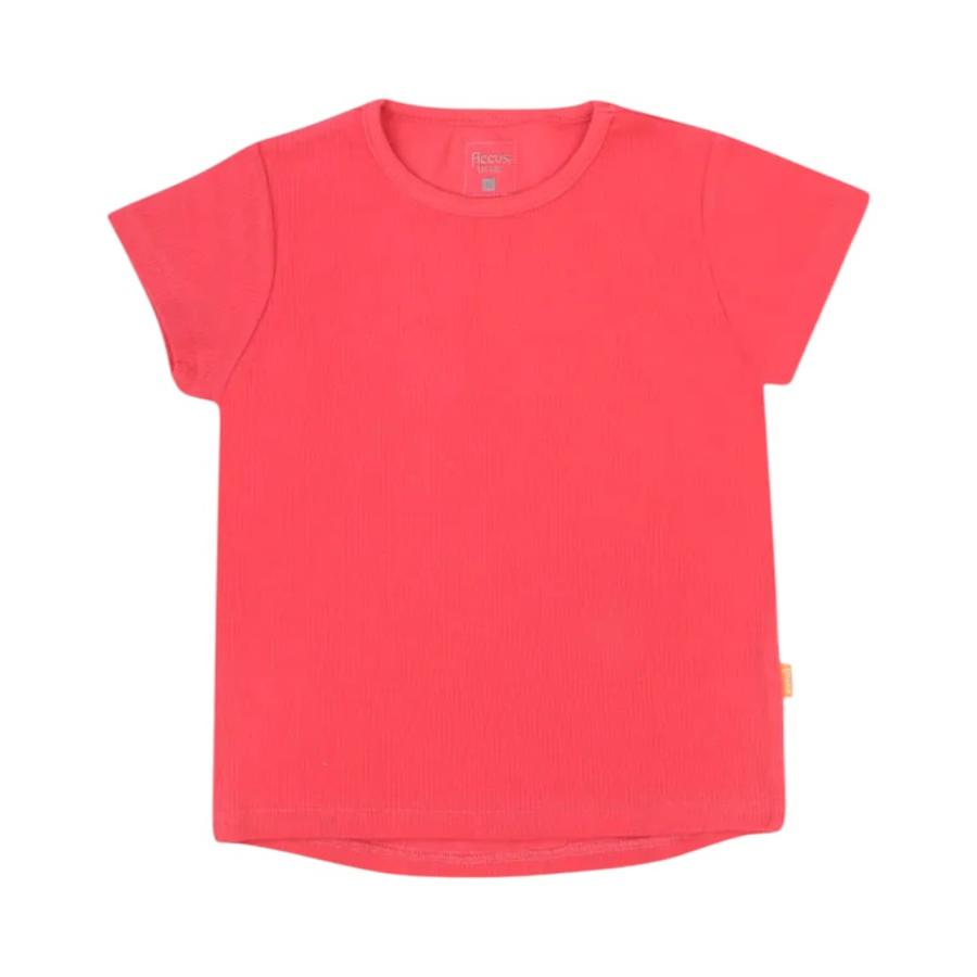 Polera Manga Corta Ficcus Day to Day 2610740 Coral