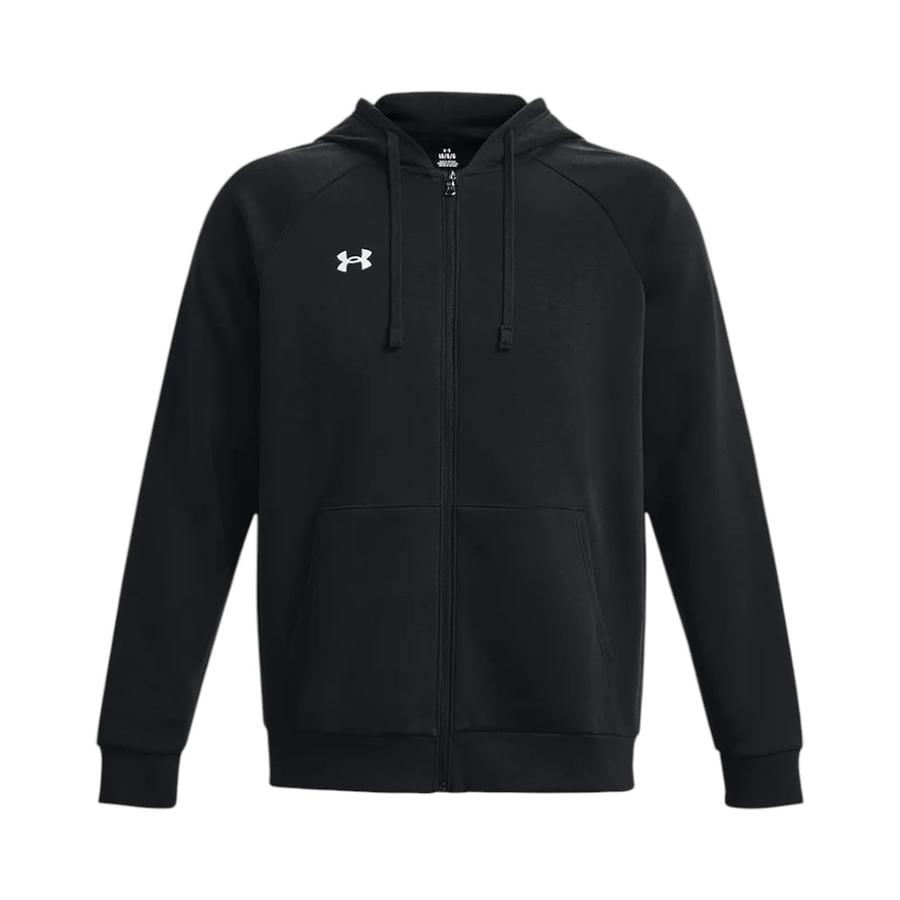 Polerón Fullzipper Hombre Under Armour Rival Fleece Negro