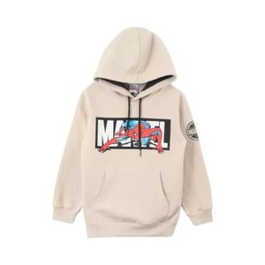 Polerón con Gorro Cerrado Niño TBC 315014407 Spiderman Gris