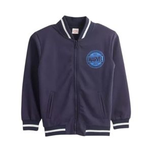 Polerón Full Zipper Niño TBC 315014411 Spiderman Navy