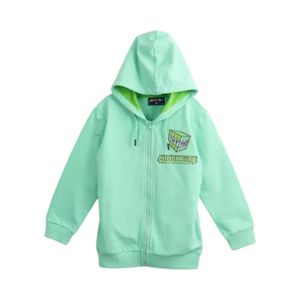 Polerón Full Zipper Niño TBC 315014389 Minecraft Verde