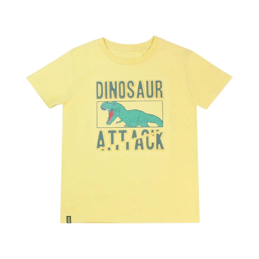 Polera Manga Corta Niño Ficcus Day To Day 2610725 Mostaza