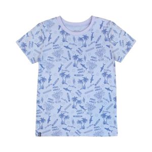 Polera Manga Corta Niño Ficcus Day To Day 2610726 Lavanda