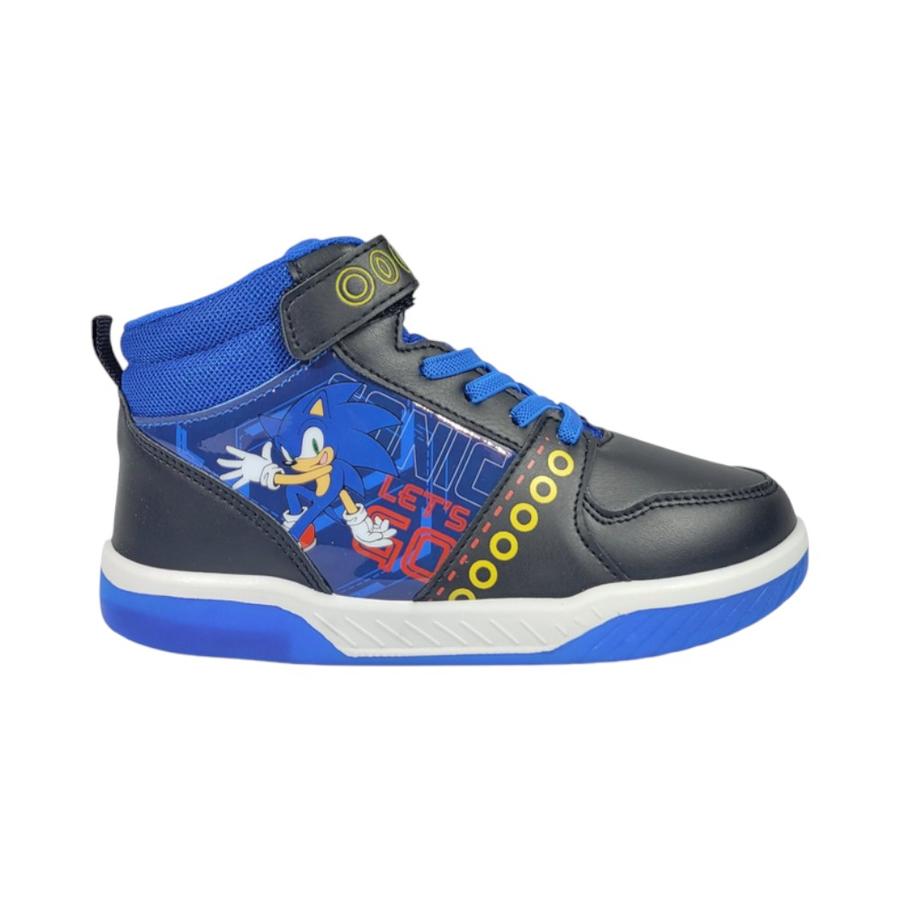 Zapatillas Urbanas Infantil TBC Sonic Azul/Negro