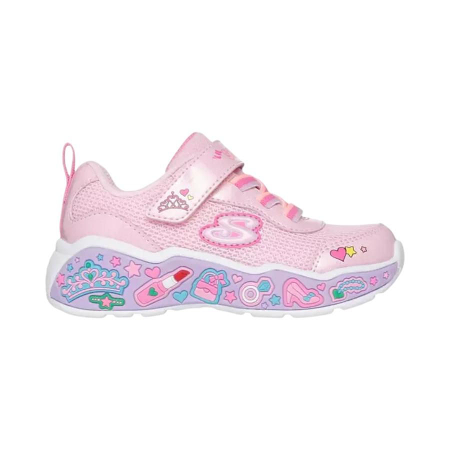 Zapatillas Skechers Play Scene  Niña Rosa
