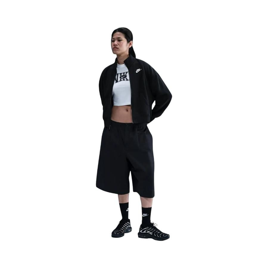 Chaqueta Deportiva Mujer Nike Sportswear Club Fleece Negro