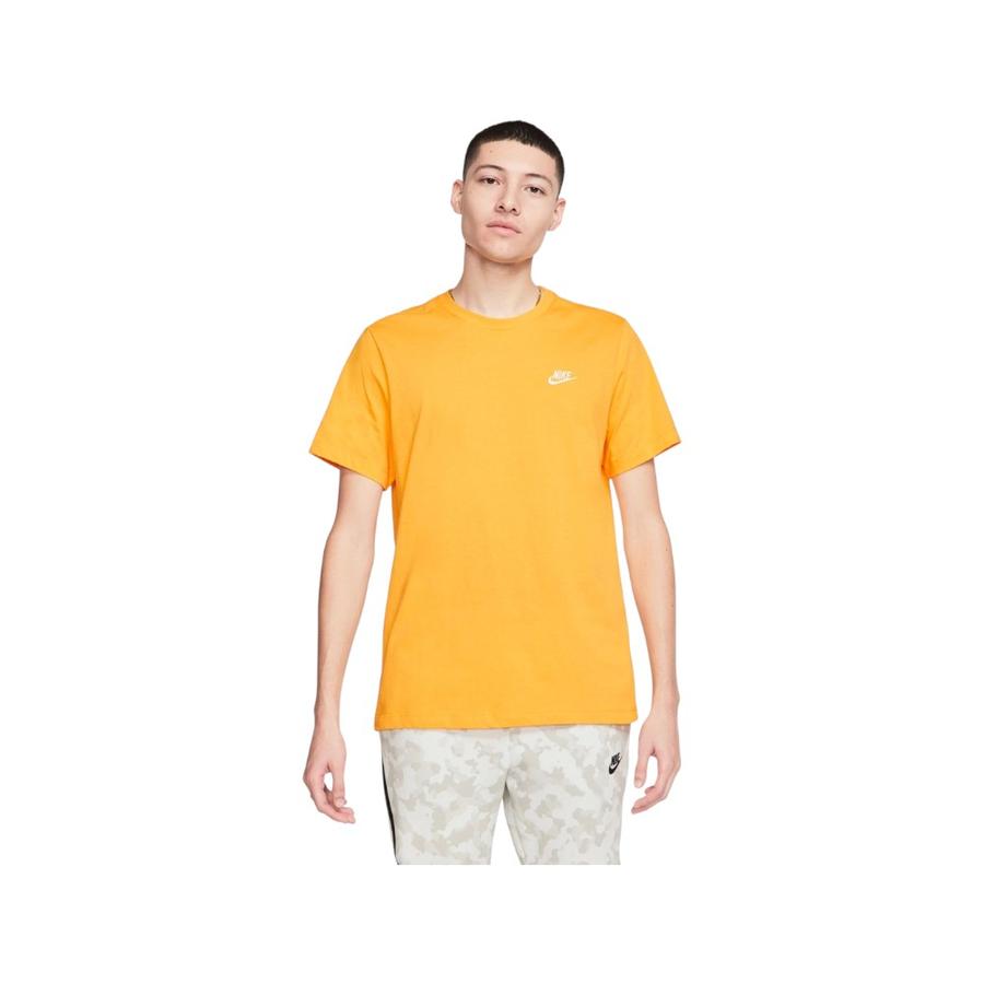 Polera Hombre Nike Sportswear Club Amarillo