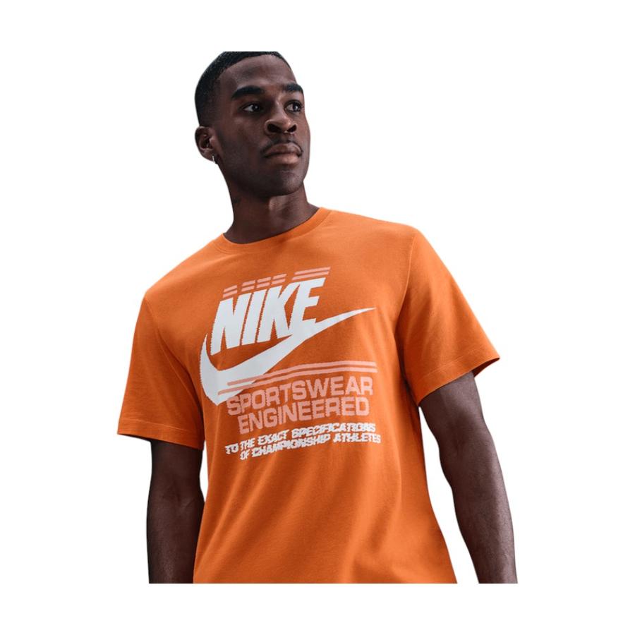 Polera Hombre Nike Sportswear Naranjo