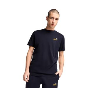 Polera Hombre Puma Essentials 2 Logo Azul Navy