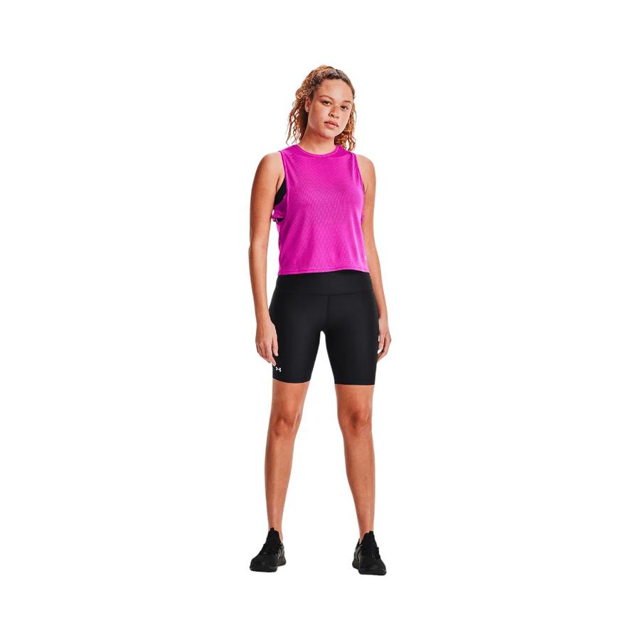 Short Training Mujer Under Armour HeatGear Bike Negro