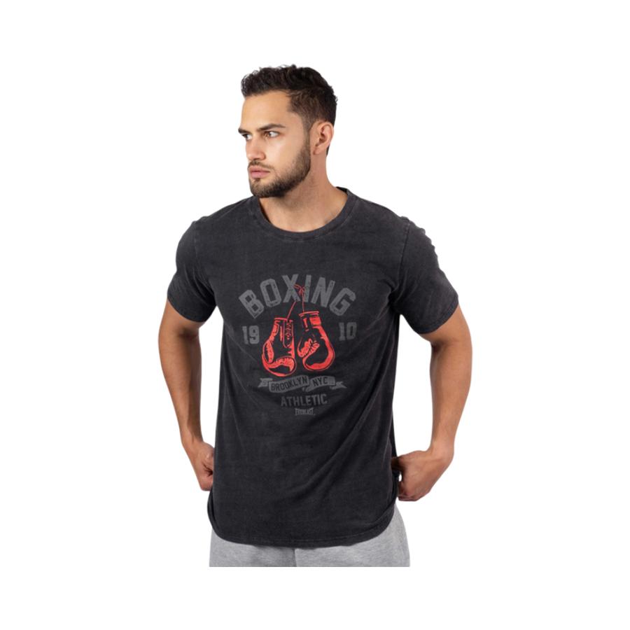 Polera Moderna Hombre Everlast Wembley Negra