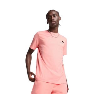 Polera Hombre Puma Essentials 2 Logo Rosa