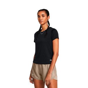 Polera Running Mujer Under Armour Launch Negro
