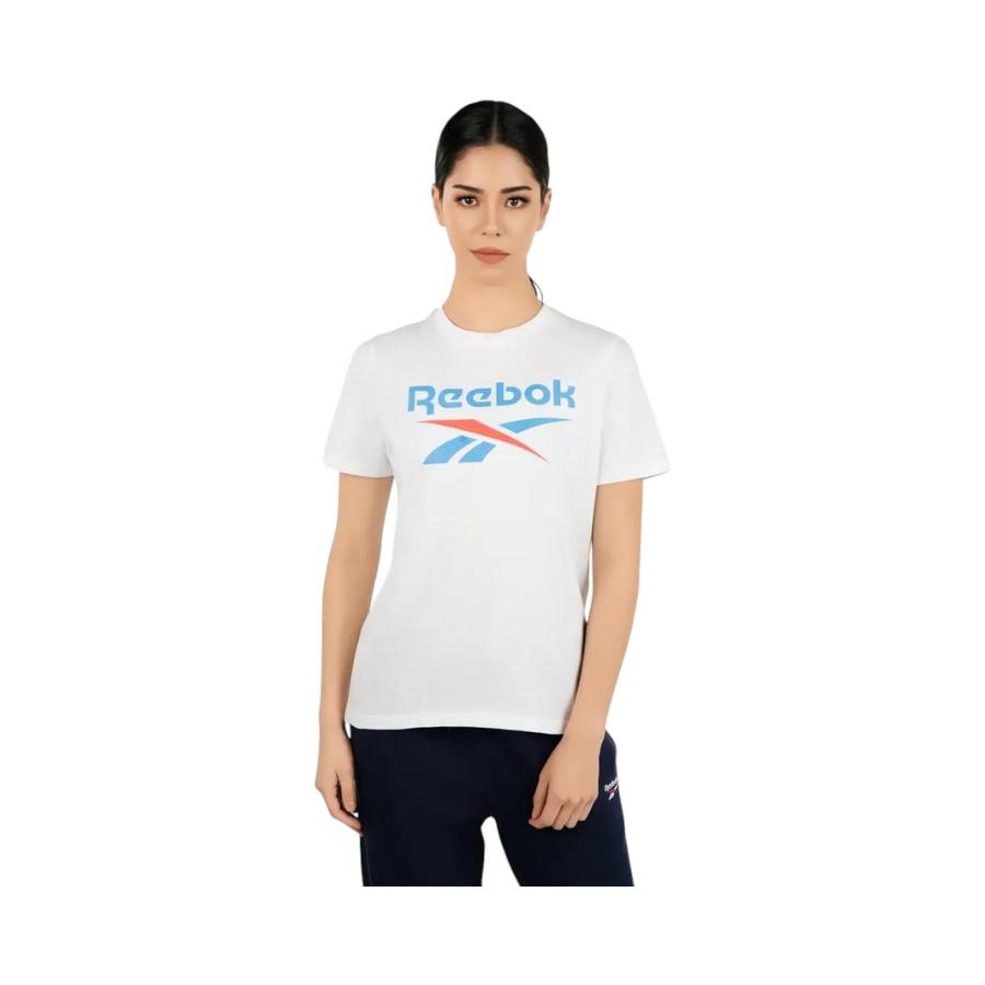 Polera Mujer Identity Big Logo Tee Reebok 100215161 Blanco